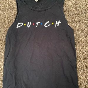 Dutch bros tank tops